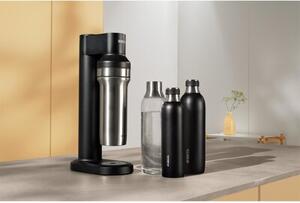 Saturator BRITA SodaTrio Czarny z dwoma nabojami + dodatkowa butelka 1L