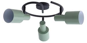 Lindby - Ovelia 3 Round Lampa Sufitowa Green/Black