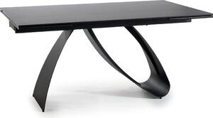 Stół rozkładany DIUNA CERAMIC 160(240)x90 czarny sahara noir