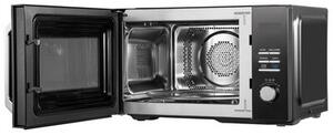 Kuchenka mikrofalowa MIDEA MAC23XF 800W średnica 27 cm pojemność 23L Grill Inverterquattro Czarny