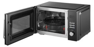 Kuchenka mikrofalowa MIDEA MAC23XF 800W średnica 27 cm pojemność 23L Grill Inverterquattro Czarny