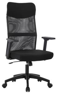 Fotel COBRA Office One HF302BK Czarny