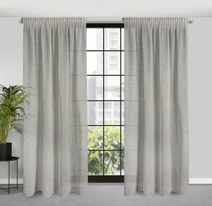Firana gotowa EUROFIRANY Emilia 420353 140 x 270 cm Srebrny