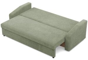 Kanapa rozkÅadana, BLOM, sztruks, 220x92x92 cm, oliwkowy | TYLETEGOTU