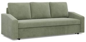 Kanapa rozkÅadana, BLOM, sztruks, 220x92x92 cm, oliwkowy | TYLETEGOTU