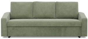 Kanapa rozkÅadana, BLOM, sztruks, 220x92x92 cm, oliwkowy | TYLETEGOTU