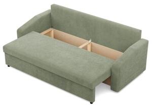Kanapa rozkÅadana, BLOM, sztruks, 220x92x92 cm, oliwkowy | TYLETEGOTU