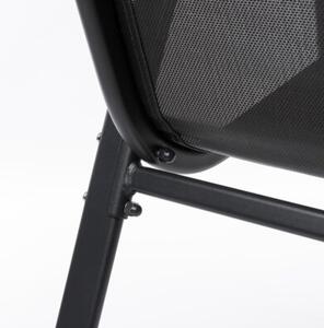 ZESTAW KRZESEŁ OGRODOWYCH x2 METALOWE TARAS BALKON KRZESŁO OGRODOWE