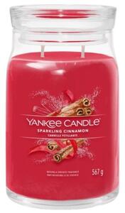 Świeca zapachowa Yankee Candle Signature DUŻA - Sparkling Cinnamon