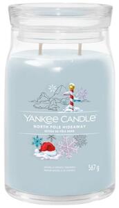 Świeca zapachowa Yankee Candle Signature DUŻA - Passport to the Holidays - North Pole Hideaway