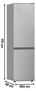 Lodówka SMITH&BROWN SFBF-532-IE3 No Frost 175cm Inox