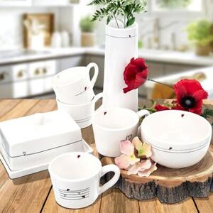 Kubki ceramiczne SERCE 210 ml 2 szt