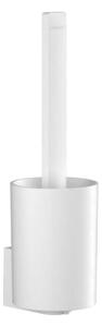 Hansgrohe WallStoris - Szczotka do WC z pojemnikiem, ścienna, biały mat 27927700