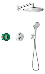 Hansgrohe Croma - Zestaw prysznicowy 280 z termostatem Ecostat S, podtynkowy, chrom 27954000