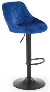 Granatowy welwetowy skandynawski hoker H2-M27