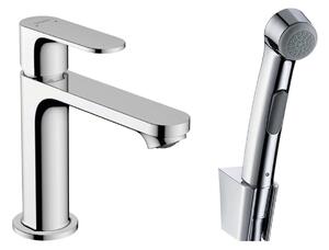 Hansgrohe Rebris S - Bateria umywalkowa z prysznicem bidetowym, chrom 72215000