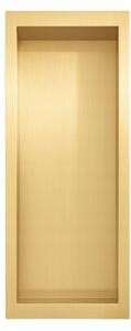 Półka łazienkowa wnękowa Estiva FALEZA Gold 90x30x10 cm złota szczotkowana 1 szt