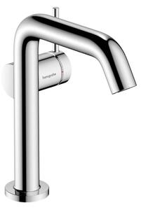 Hansgrohe Tecturis S - Bateria umywalkowa z kompletem odpływowym Push-Open, CoolStart, EcoSmart, chrom 73342000