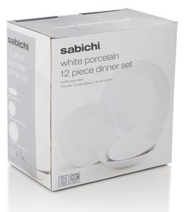 12-częściowy komplet naczyń porcelanowych Sabichi Day to Day