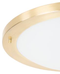 Zewnetrzna Nowoczesna lampa sufitowa złota 41 cm IP44 - Yuma Oswietlenie zewnetrzne