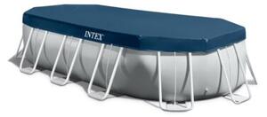 Basen ogrodowy stelażowy Prism Frame Oval INTEX 26796 NP kolor szary