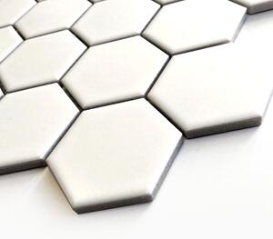 Mozaika hexagon 133422 Biała