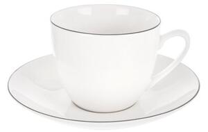 Spodek mały talerzyk porcelanowy biały DECORA 15 cm