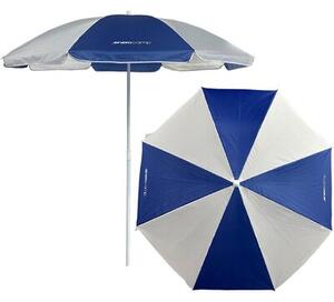 Parasol plażowy ENERO CAMP 1067643 160 cm Biało-niebieski