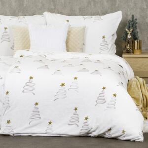 4Home Pościel mikroflanela Christmas tree, 140 x 220 cm, 70 x 90 cm, 140 x 220 cm, 70 x 90 cm