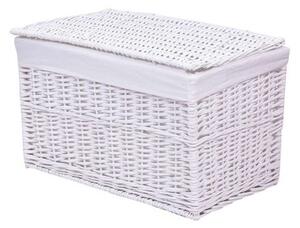 Kufer GOCKOWIAK Wiklinowy 105 L Biały