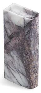 Northern - Monolith Świecznik Tall Mixed White Marble