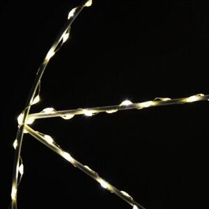 Dekoracja świetlna na okno CHRISTMAS DECORATION Gwiazda 236 LED 48 cm