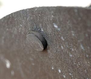 Patera kamienna czarna 3-piętrowa 31 cm