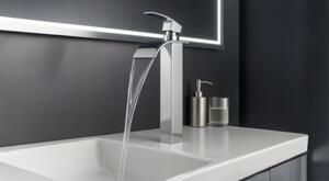 Bateria umywalkowa Estiva KASKADA 26 Chrom srebrna 26 cm 1 szt
