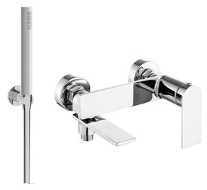 Mexen Zero R70 bateria wannowa z zestawem prysznicowym, chrom - 7113R70-00