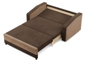 Sofa rozkÅadana, mikrofaza, AURELO, 148x87x90 cm, brÄ z | TYLETEGOTU