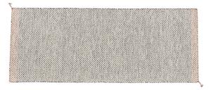 Muuto - Ply Dywan rPET 200x80 Czarny/Biały