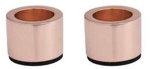 Uyuni Lighting - Light Świecznik Taper 2 pcs. Rose Gold Lighting
