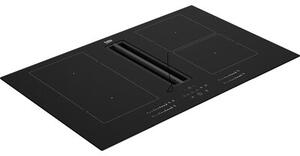 Płyta indukcyjna z wbudowanym okapem BEKO HIXI84700UF łączenie pól - IndyFlex PowerManagement 80cm Czarny