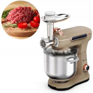 Robot kuchenny planetarny WEBBER Futura XEF900 1800W z szatkownicą i maszynką do mięsa Beżowy