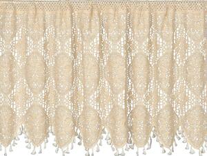 Firana gotowa EUROFIRANY Moly 150 x 60 cm BeÅ¼owy