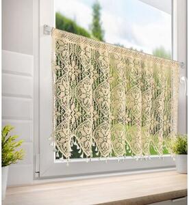Firana gotowa EUROFIRANY Moly 150 x 60 cm BeÅ¼owy