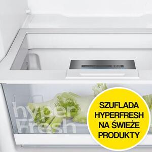Lodówka SIEMENS KS36VVIEP 186cm Srebrna