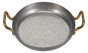 Metalowy talerz do serwowania w kolorze srebra ø 24 cm Serve – BonBistro