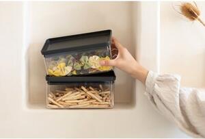 Pojemnik plastikowy BRABANTIA Tasty+ 229923 1.5 L Przezroczysto-ciemnoszary
