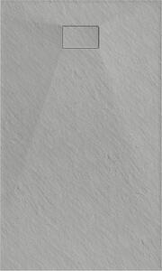 Mexen Hugo brodzik prostokątny SMC 140 x 70 cm, szary - 42617014