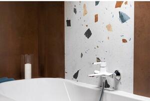Bateria wannowa natynkowa KFA ARMATURA Angelit 4724-010-40 Biały-chrom