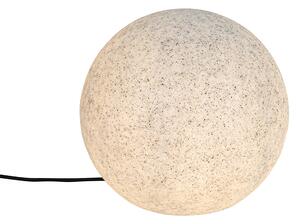 Zewnetrzna Nowoczesna lampa zewnętrzna szara 35 cm IP65 - Nura Oswietlenie zewnetrzne