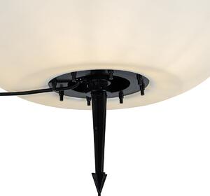 Zewnetrzna Nowoczesna lampa zewnętrzna biała 77 cm IP65 - Nura Oswietlenie zewnetrzne