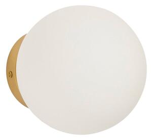 Kinkiet w biało-złotym kolorze ø 15 cm Brisia – Kave Home